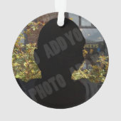 Memorial Forever in Our Hearts 2 Foto Ornament (Rückseite)