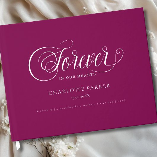 Memorial "FOREVER IN OUR HEARTS"  Berry Gästebuch