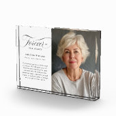 Memorial "Forever in our Hearts", Name, Foto (Rechts)