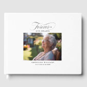 Memorial "Forever in our Hearts", Name, Foto Gästebuch (Vorderseite)