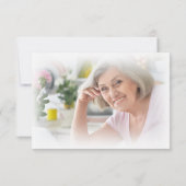 Memorial FOREVER IN UNSEREM HERZEN Foto Dankeskarte (Rückseite)