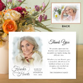 Memorial FOREVER IN UNSEREM HERZEN Foto Dankeskarte