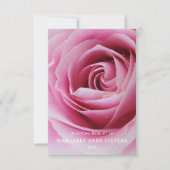 Memorial Foto Beileid Beerdigung Danke Karte (Vorderseite)