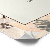 Memorial Foto Collage Beerdigung Beileid Poster (Ecke)