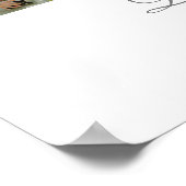 Memorial Foto Collage Beerdigung Beileid Poster (Ecke)