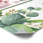 Memorial Foto Collage Eukalyptus Blätter Poster (Ecke)