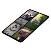 Memorial Foto Collage Name mit Daten Magnet (Linke Seite)