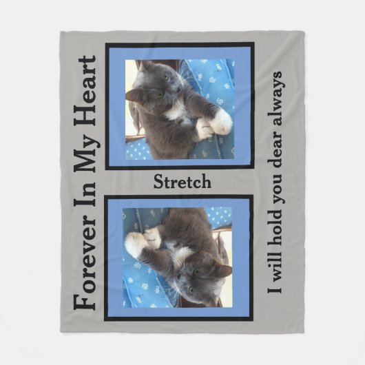 Memorial Foto Fleece Blanket (Vorderseite)