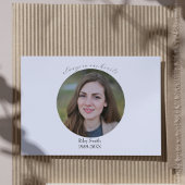 Memorial-Foto für die Wasserfarbenzweige dank Kart Dankeskarte