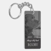 Memorial-Foto | Hommage Schlüsselanhänger (Vorderseite links)