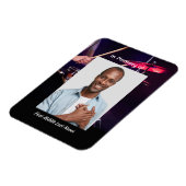 Memorial Foto Keepake Drummer Band Magnet (Linke Seite)