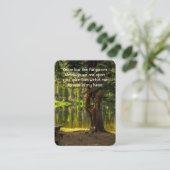 Memorial Foto Prachtspark Landschaftlicher See Cam Visitenkarte (Stehend Vorderseite)