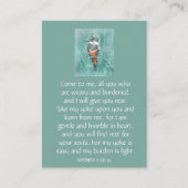 Memorial Foto Prayer Kingfisher Visitenkarte (Vorderseite)