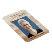 Memorial Foto Prayer Sandy Beach Turtle Magnet (Rechte Seite)