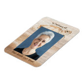 Memorial Foto Prayer Sandy Beach Turtle Magnet (Linke Seite)