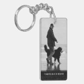 Memorial Foto Schlüsselanhänger - Erinnerung (Vorderseite links)