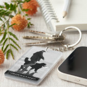 Memorial Foto Schlüsselanhänger - Erinnerung (Vorderseite rechts)