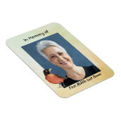 Memorial Foto Wasserfarben Robin Garden Bird Magnet (Rechte Seite)