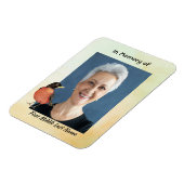 Memorial Foto Wasserfarben Robin Garden Bird Magnet (Linke Seite)