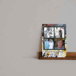 Memorial Four Fotos White Spider Mums Foto Poster