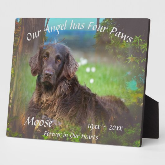 Memorial Four Paws 1017 Fotoplatte (Seite)