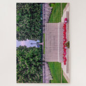 Memorial Friedhof Normandy Frankreich Puzzle (Vertikal)