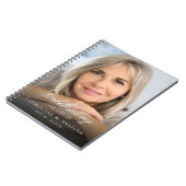 Memorial Funerary Foto Guest Notizblock (Linke Seite)