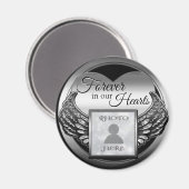 Memorial für benutzerdefiniertes Foto Magnet (Vorderseite/Rückseite)