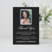 Memorial für das vereinfachte Foto Danke für Ihre (Stehend Vorderseite)