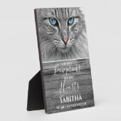 Memorial für Foto Zitat Pet Fotoplatte (Seite)