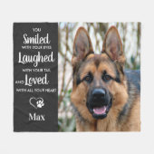 Memorial für Haustiere - im Love Memory - Benutzer Fleecedecke (Vorderseite (Horizontal))