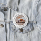 Memorial für Haustiere immer ein besonderes Gedäch Button (Beispiel)