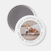 Memorial für Haustiere immer ein besonderes Gedäch Magnet (Vorderseite/Rückseite)