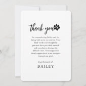 Memorial für Haustiere Moderne einfache 10 Foto Co (Rückseite)