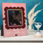 Memorial für individuell anpassbare Begleiter Fotoplatte (Seite)