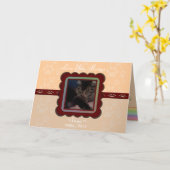 Memorial für individuell anpassbare Begleiter Karte (Gelbe Blume)