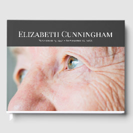 Memorial für klassisches benutzerdefiniertes Foto Gästebuch