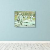 Memorial für Veteranen des Koreakkriegs Leinwanddruck (Insitu (Holzboden))