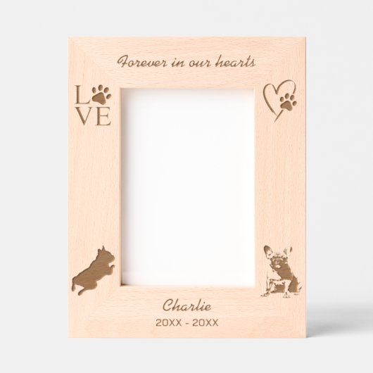 Memorial Geätzte Rahmen (Vorderseite)