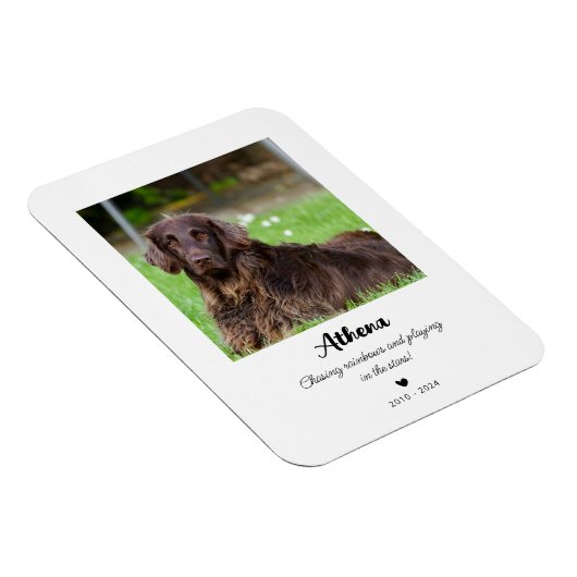 Memorial-Geschenk | In Love Memory Magnet (Rechte Seite)