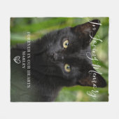 Memorial-Geschenk | Personalisierter Heimtierverlu Fleecedecke (Vorderseite (Horizontal))