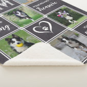 Memorial Grau Foto Collage Sherpadecke (3/4)