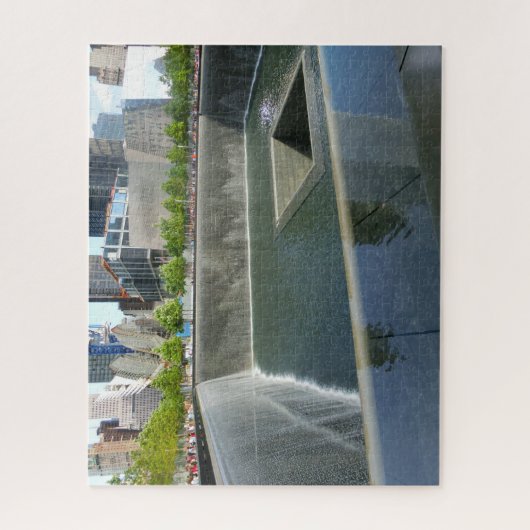 Memorial Ground Zero New York. Puzzle (Vertikal)