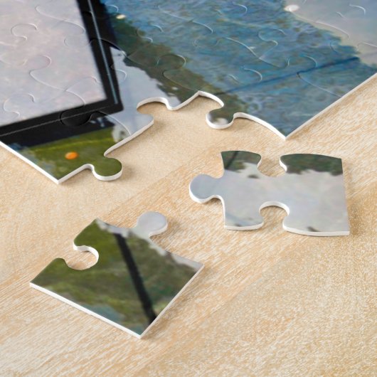 Memorial Ground Zero New York. Puzzle (Seite)