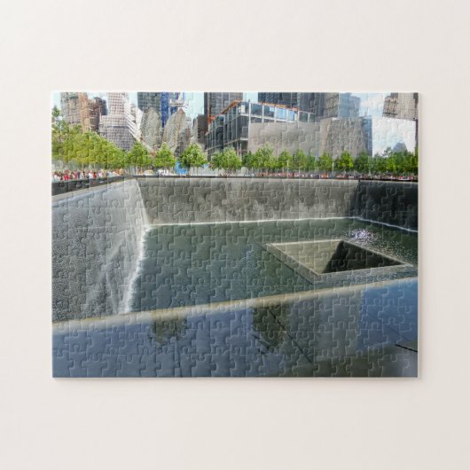 Memorial Ground Zero New York. Puzzle (Horizontal)
