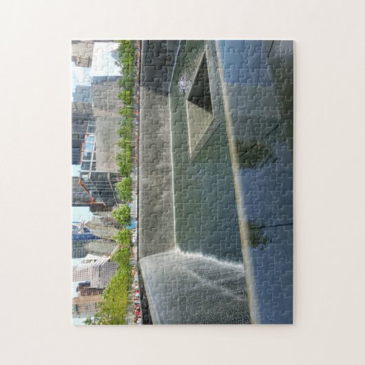 Memorial Ground Zero New York. Puzzle (Vertikal)