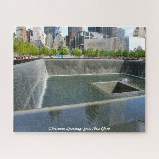 Memorial Ground Zero New York. Puzzle (Horizontal)