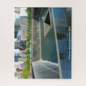 Memorial Ground Zero New York. Puzzle (Vertikal)