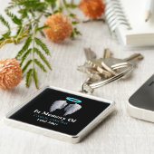 Memorial Halo & Angel Wings Schlüsselanhänger (Seite)