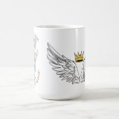 Memorial Heart Wings Sweatshirt – Grief, Healing & Kaffeetasse (Mittel)